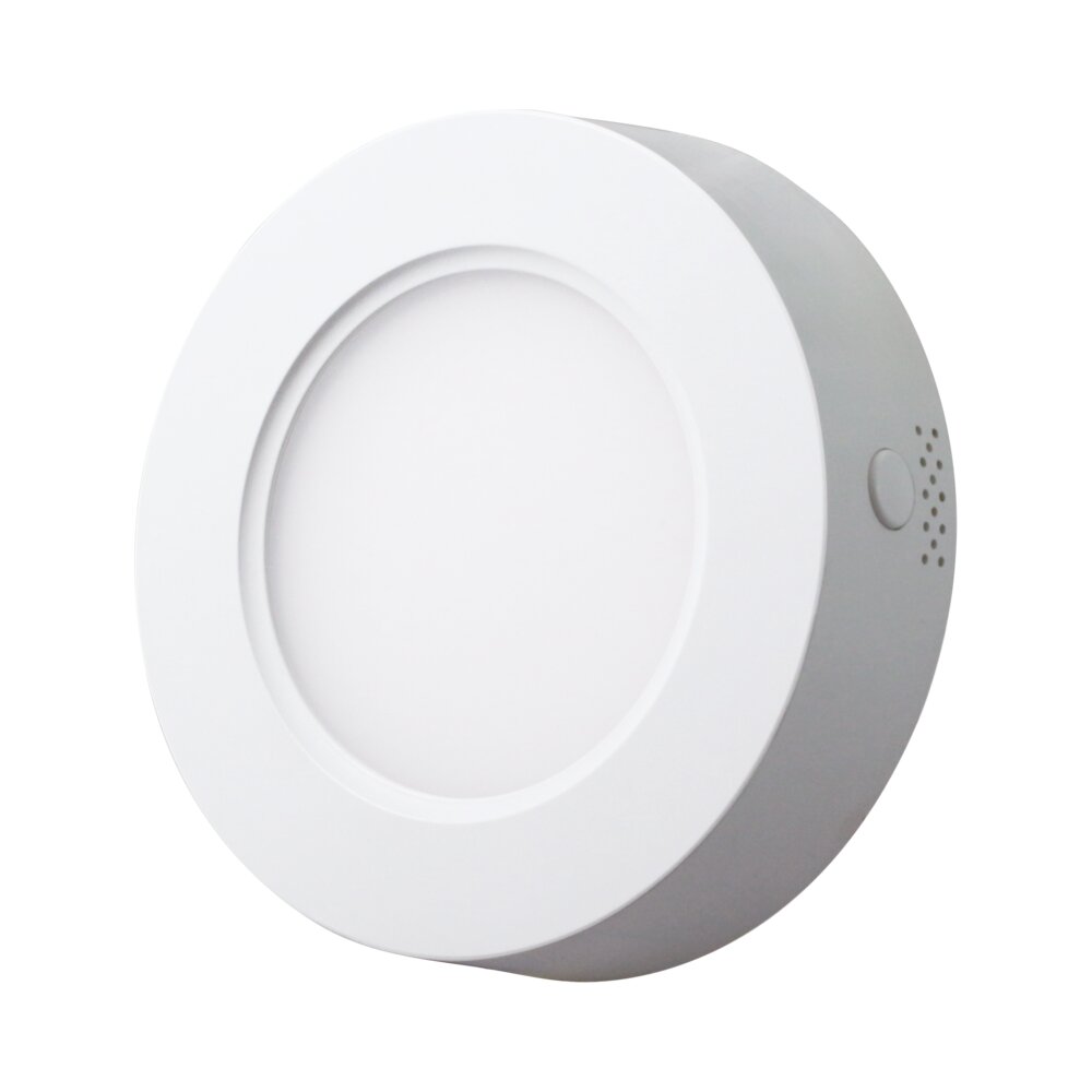 פאנל לד צמוד אינטגרלי לבן 12W 6" 185*185 3CCT