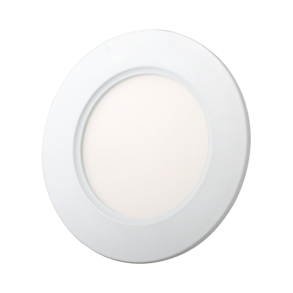 פאנל לד שקוע לבן אינטגרלי 12W 6'' 185*185MM 3CCT