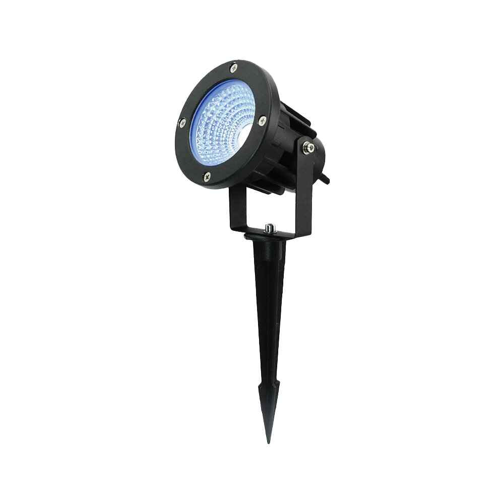 דוקרן לגינה 12W 12-24V AC/DC IP65 אור כחול – NISKO