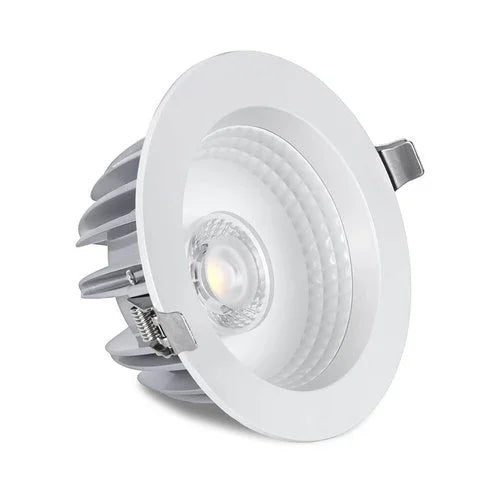 שקוע תקרה לבן APOLLO 50W 9" IP40 אור חם - אור שי סיטונאות חשמל בע״מ