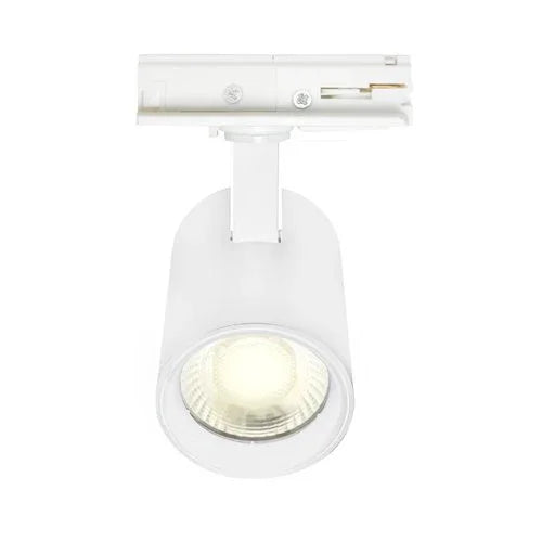 ספוט לבן לפס צבירה חד פאזי MIKA 8W 3CCT - אור שי סיטונאות חשמל בע״מ