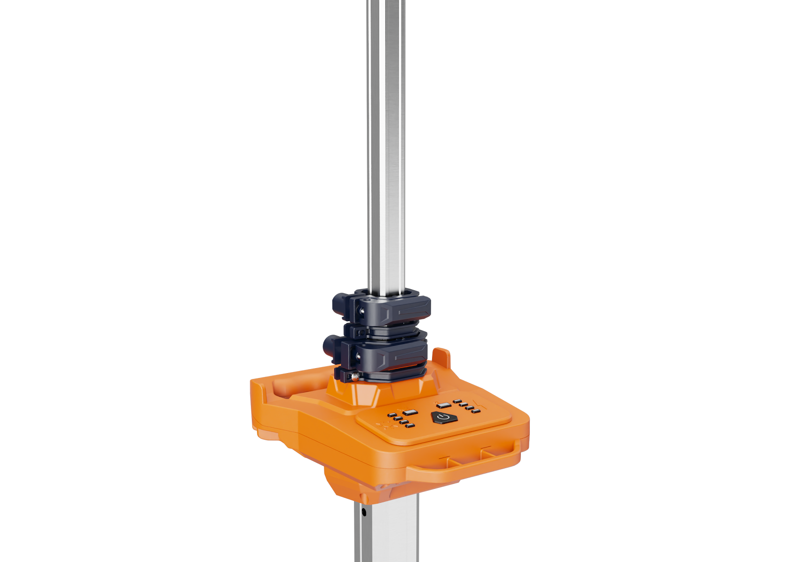 עמוד תאורה נייד PL-200 - מגדל תאורה היקפי עם עיצוב עלי כותרת 
