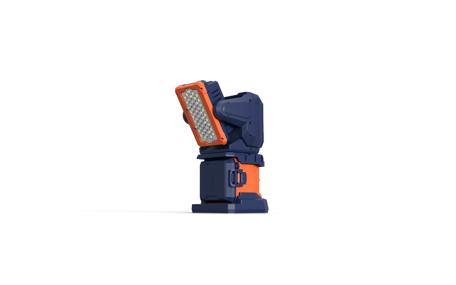 זרקור עבודה נשלט PT-200 - תאורה מתכווננת מרחוק עם בסיס מגנטי 
