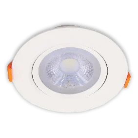 דגם נופר- שקוע תקרה עגול לבן אור חם 12W TekTonix - אור שי סיטונאות חשמל בע״מ