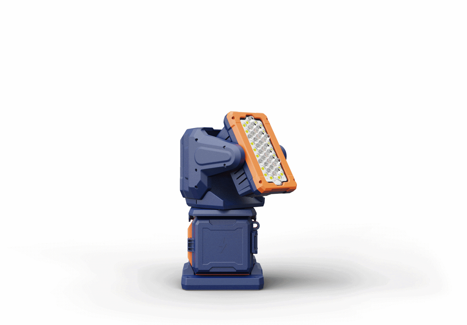 זרקור עבודה נשלט PT-200 - תאורה מתכווננת מרחוק עם בסיס מגנטי 
