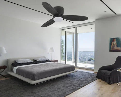 מאוורר תקרה חכם שחור ROME 42'' SMART - אור שי סיטונאות חשמל בע״מ