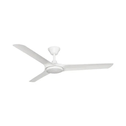 מאוורר תקרה לבן עם תאורת לד ABYSS 56" IP66 - אור שי סיטונאות חשמל בע״מ