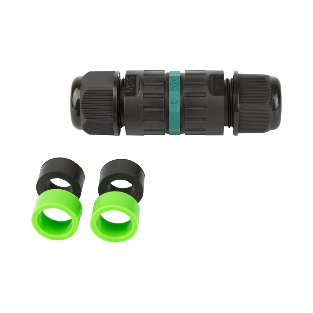 מופת חיבור 2 כבלים 5 גידים P25