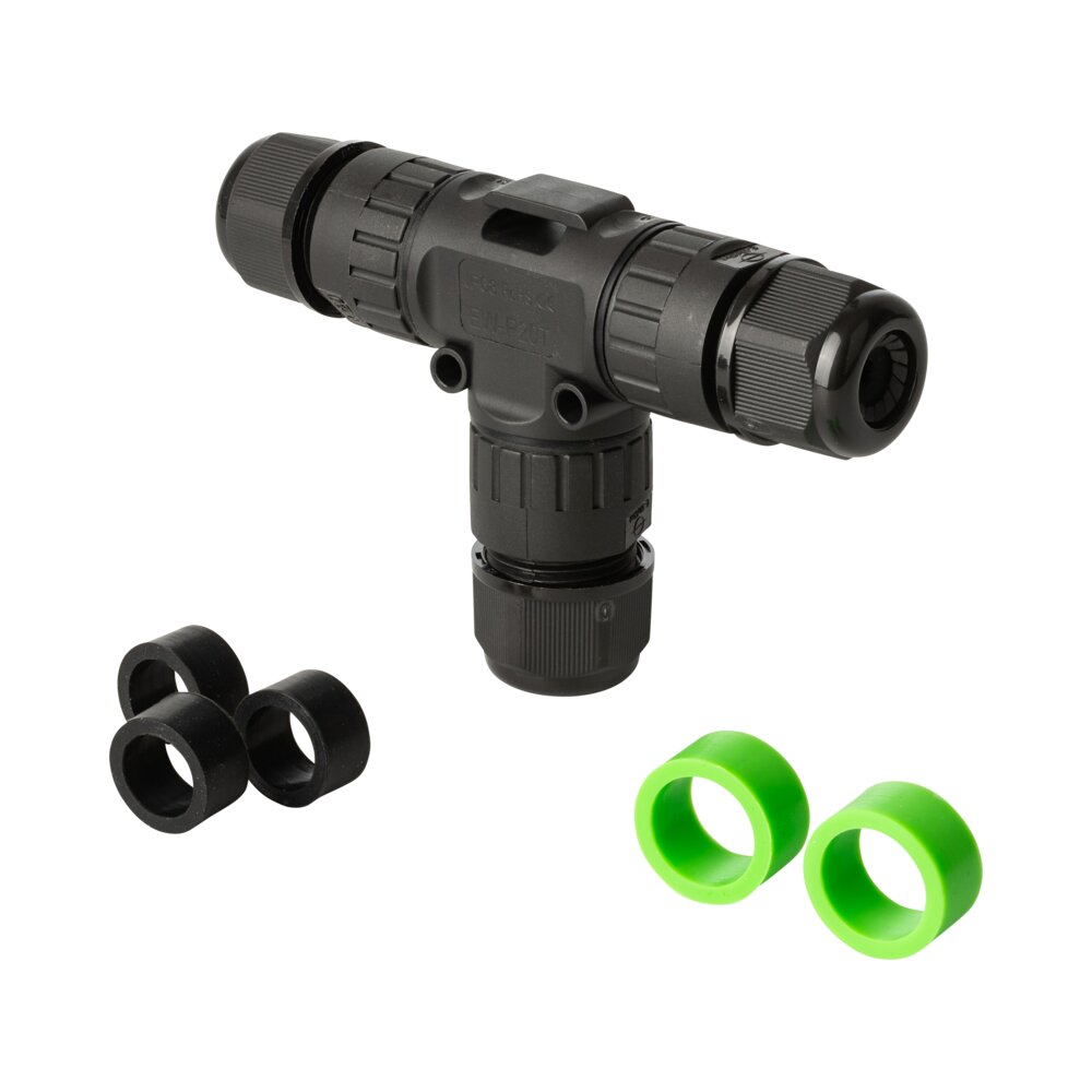 מופת חיבiר T - חיבור 3 כבלים 3 גידים P20