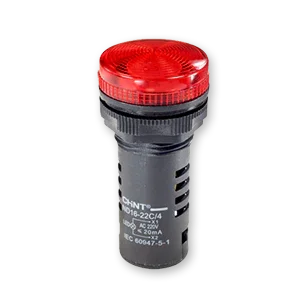 נורת סימון LED צהוב 24V AC/DC Chint - אור שי סיטונאות חשמל בע״מ