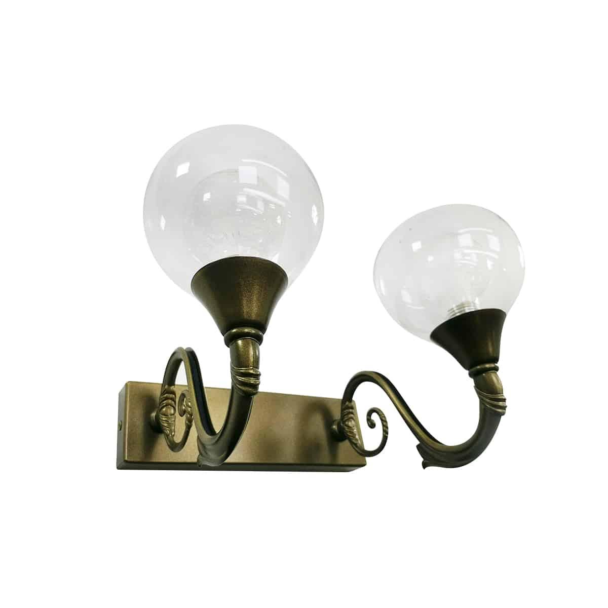 מנורת קיר עתיק זוגי-180-2 - אור שי סיטונאות חשמל בע״מ