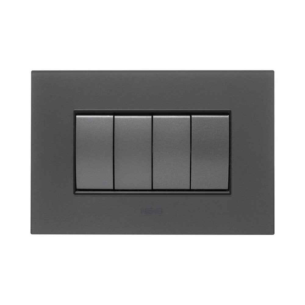 מסגרת FINE זכוכית גרפיט 4M – NISKO SWITCH
