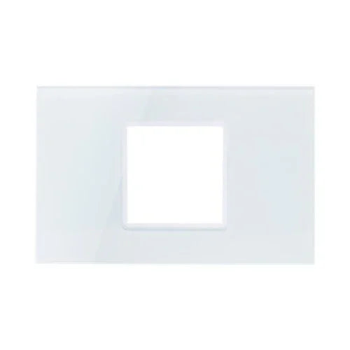 מסגרת זכוכית מרחפת לבנה NISKO SMART SLIM 2M - אור שי סיטונאות חשמל בע״מ