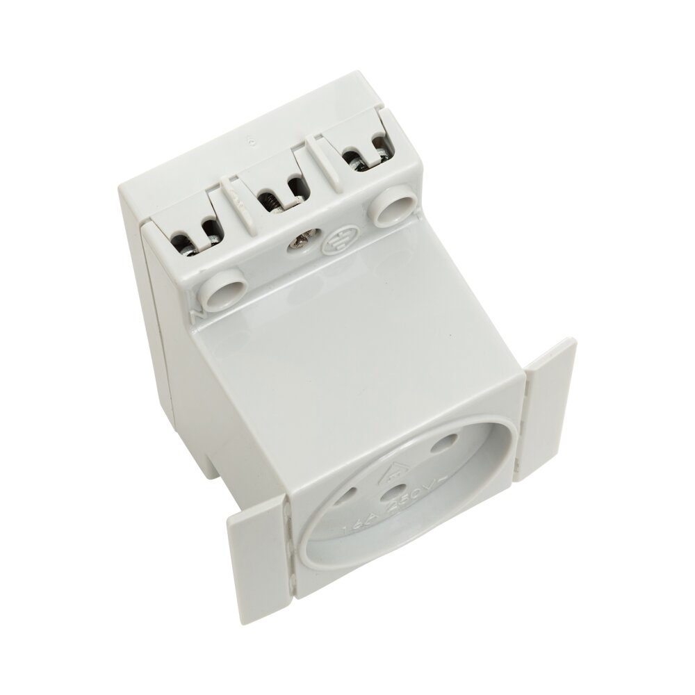 שקע כוח לפס דין G2 16A 250V - אור שי סיטונאות חשמל בע״מ