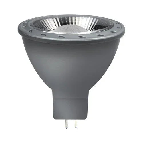 נורת דקרויקה אפורה 38° GU5.3 7W אור חם - אור שי סיטונאות חשמל בע״מ