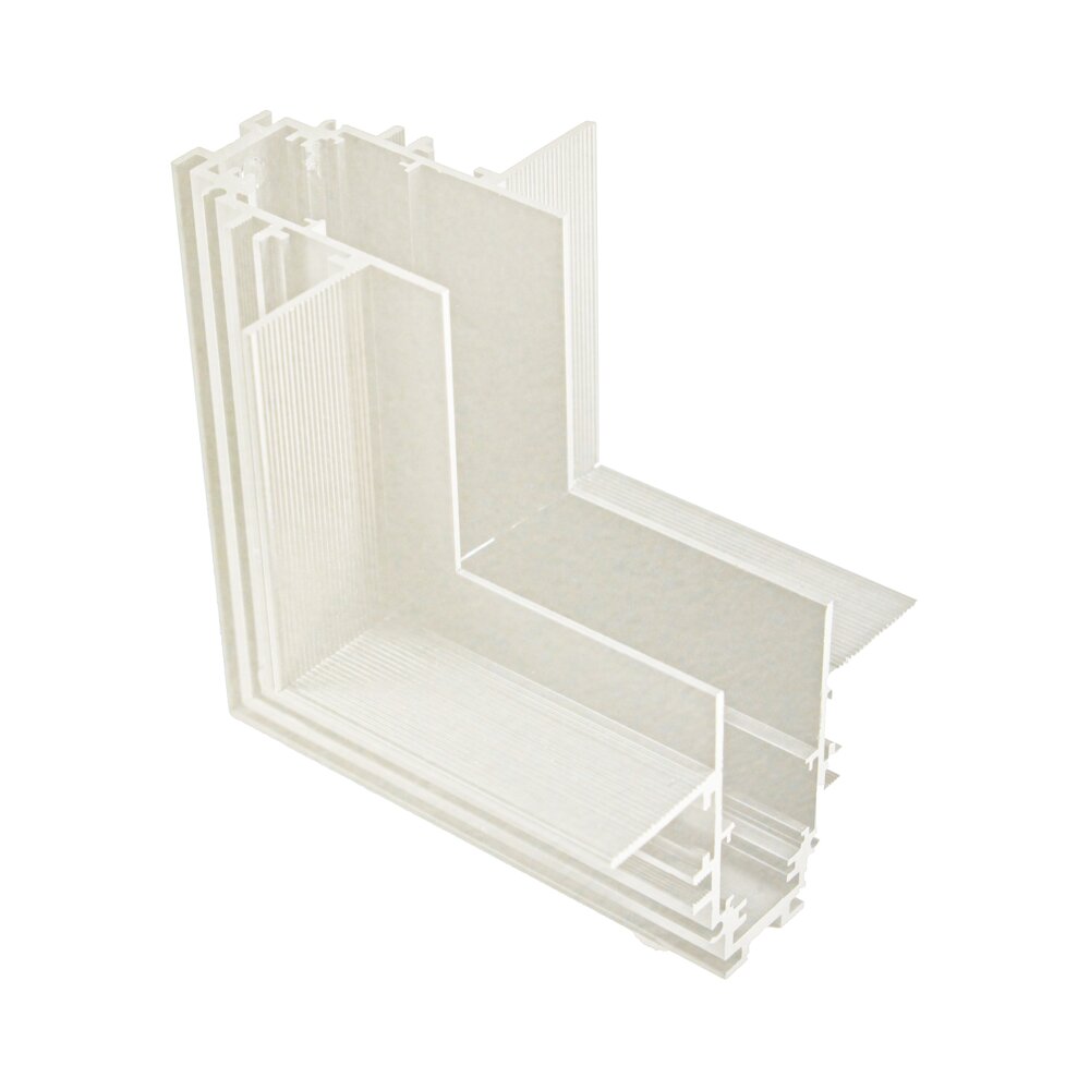 מחבר L תקרה לקיר לבן לפס צבירה מגנטי שקוע טרימלס TIKTOK