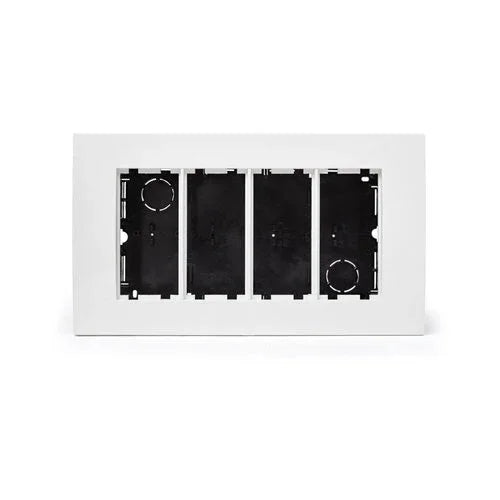 עמדת HOME & OFFICE תחת הטיח 8 מודול, ללא אביזרים - אור שי סיטונאות חשמל בע״מ