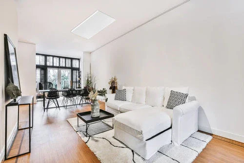 צמוד תקרה מלבן דק לבן TIME 64W 96X60CM IP40 3CCT - אור שי סיטונאות חשמל בע״מ