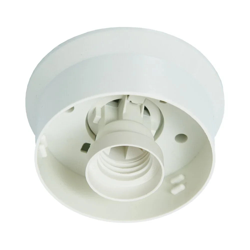 ארמטורה תקרה לבן E27 - אור שי סיטונאות חשמל בע״מ