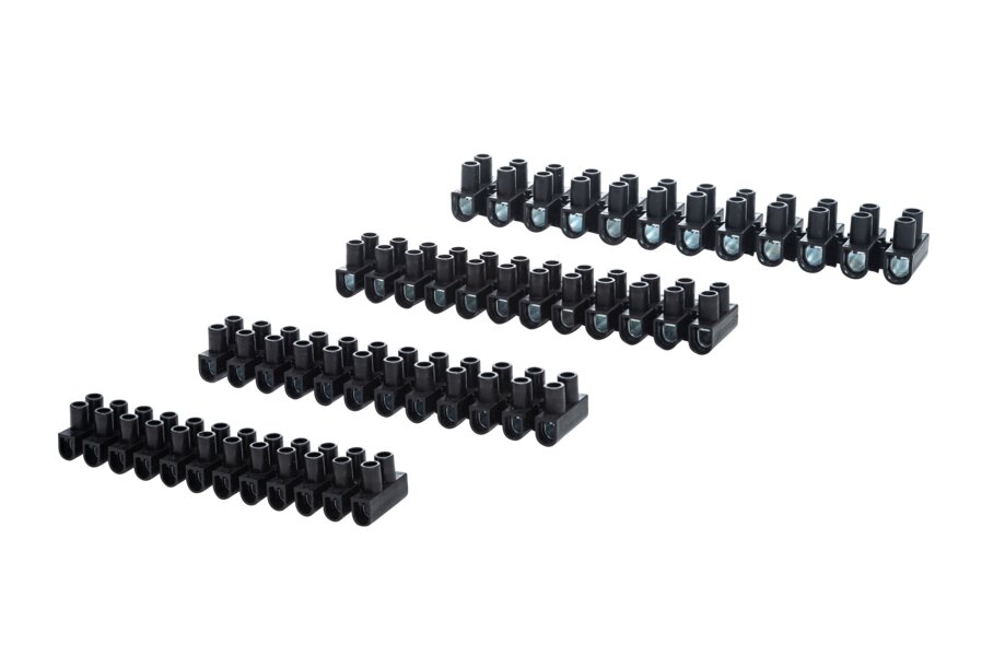 מהדק U שחור מידה 1 DG10-6MM²