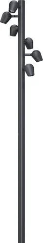 ספוט אפור ROSE 60W 36° אור ניטרלי + בסיס - אור שי סיטונאות חשמל בע״מ