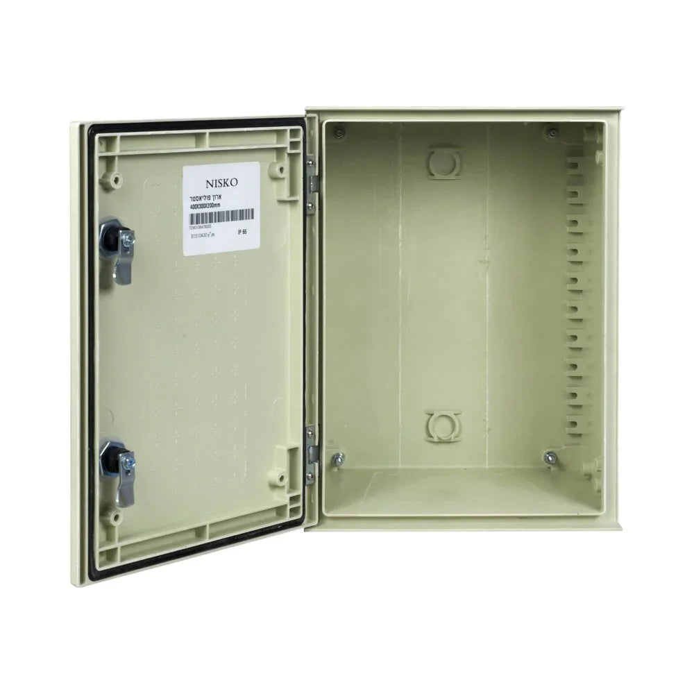 ארון פוליאסטר 500x400x200mm, IP65 - אור שי סיטונאות חשמל בע״מ