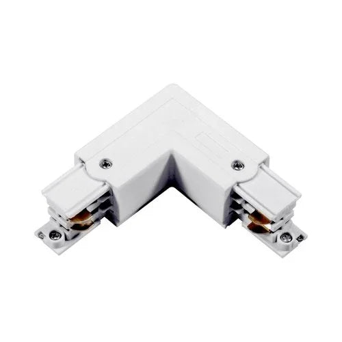 מחבר L ימין לפס צבירה תלת פאזי לבן - אור שי סיטונאות חשמל בע״מ