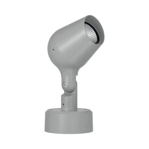 ספוט אפור ROSE 20W 15° אור חם + בסיס - אור שי סיטונאות חשמל בע״מ