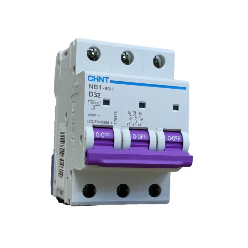 מנתק מעגל ח"א תלת-פאזי 10KA D-32A Chint - אור שי סיטונאות חשמל בע״מ
