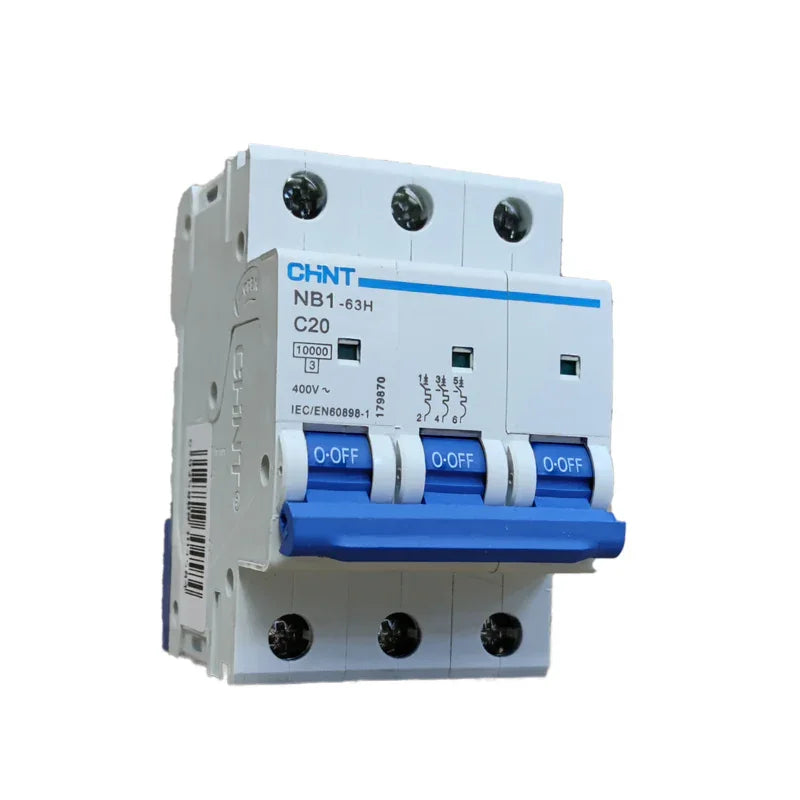 מנתק מעגל ח"א תלת-פאזי 10KA C-20A Chint - אור שי סיטונאות חשמל בע״מ