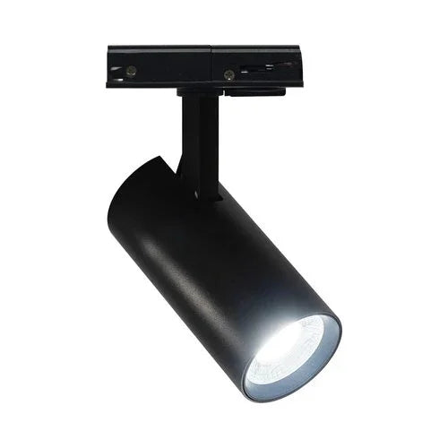 ספוט שחור לפס צבירה חד פאזי MIKA 12W 3CCT - אור שי סיטונאות חשמל בע״מ