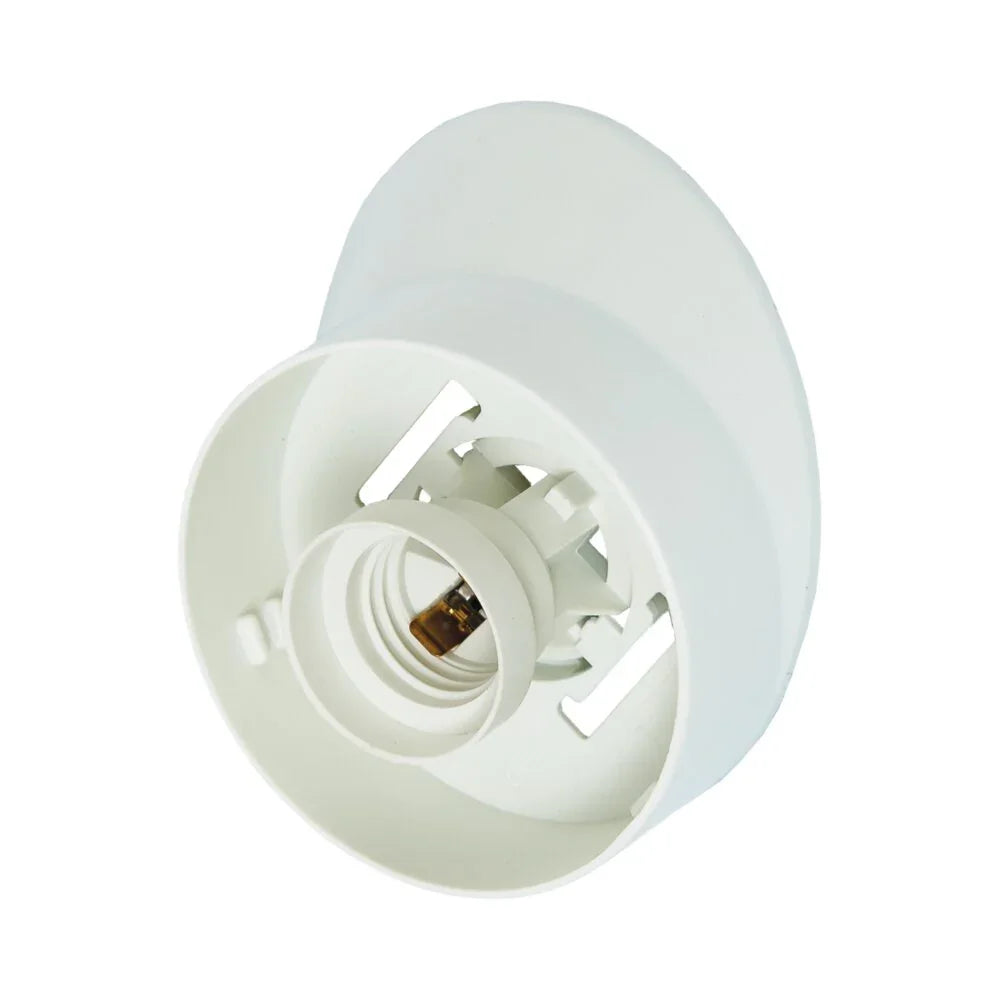 ארמטורה קיר זוויתי לבן E27 - אור שי סיטונאות חשמל בע״מ