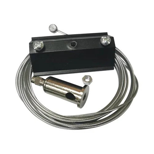 אביזר תלייה מהיר 3 מטר שחור לפס צבירה חד פאזי 2JD - אור שי סיטונאות חשמל בע״מ