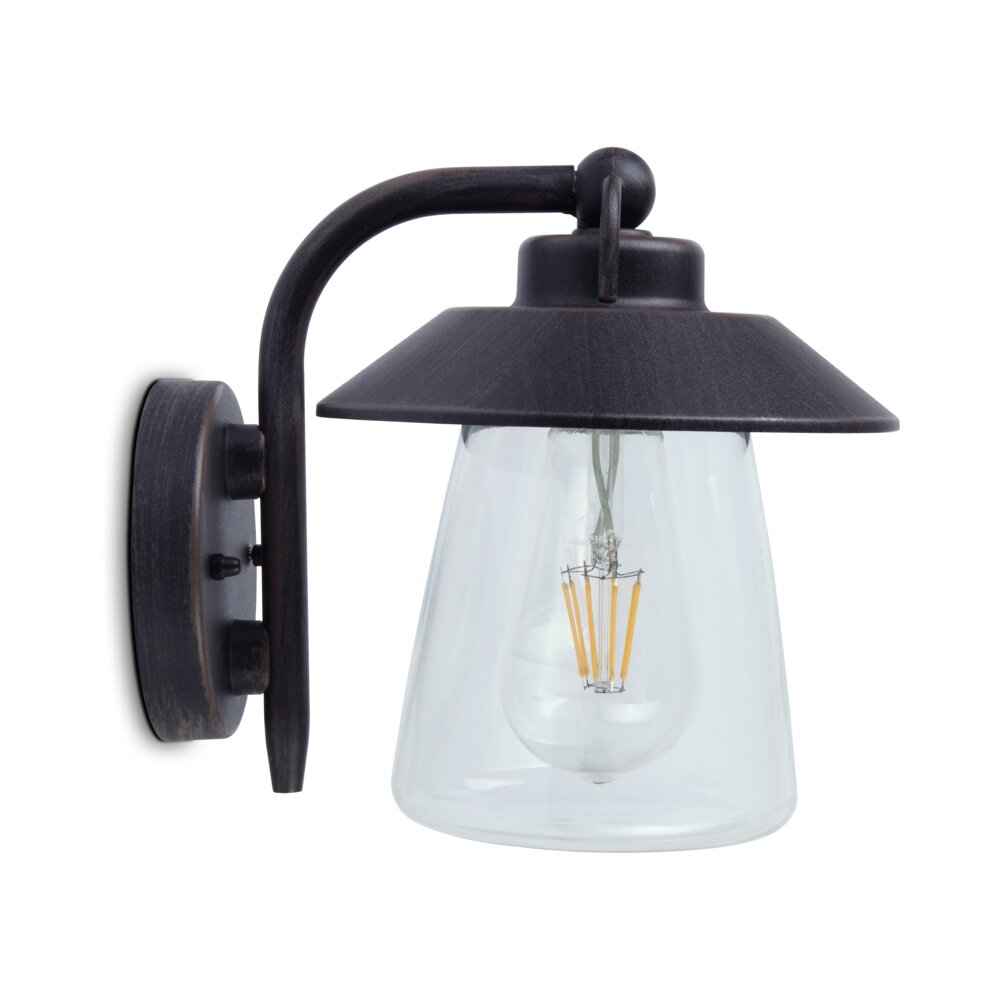 צמוד קיר נחושת CATE LUTEC E27 MAX 60W IP44 – NISKO