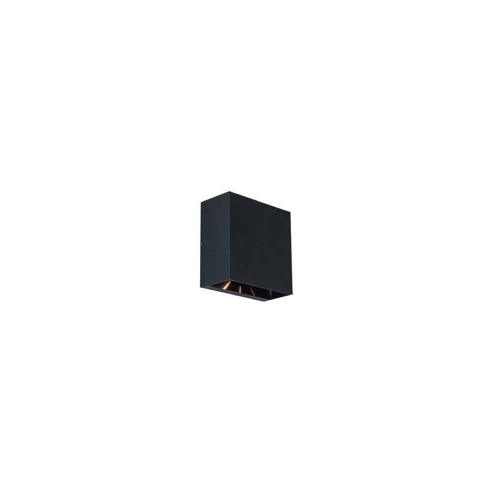 צמוד קיר אפור כהה GEMINI-BEAM UP&DOWN LUTEC 10W IP54 אור חם – NISKO