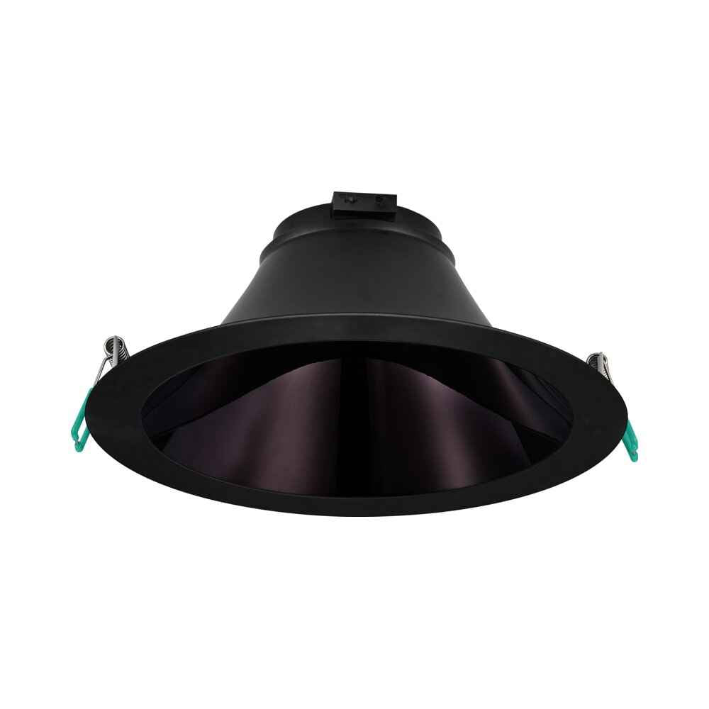 שקוע תקרה שחור HALO SYLVANIA 21/24/25/27W 8" IP54 3CCT – NISKO