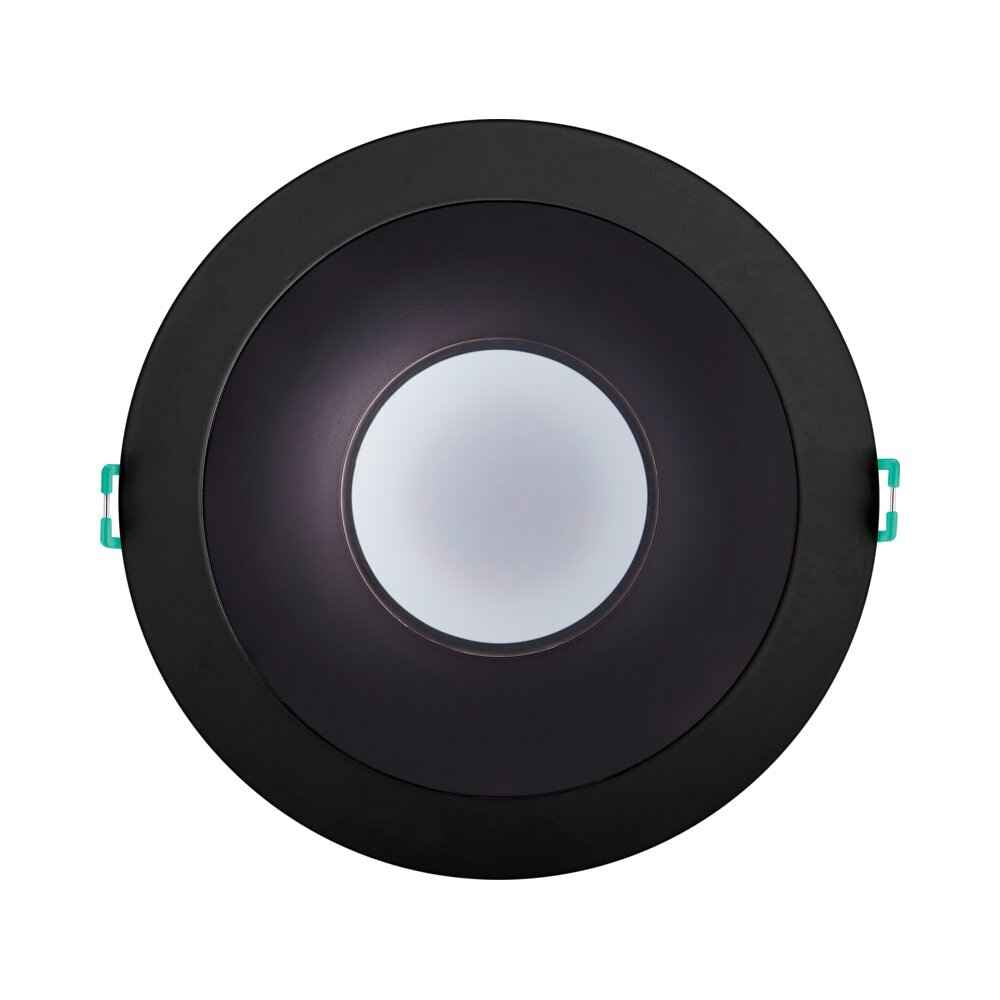 שקוע תקרה שחור HALO SYLVANIA 21/24/25/27W 8" IP54 3CCT – NISKO