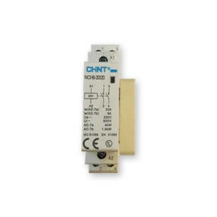 מגען מודולרי 230V AC1 20A 1NO+1NC Chint - אור שי סיטונאות חשמל בע״מ