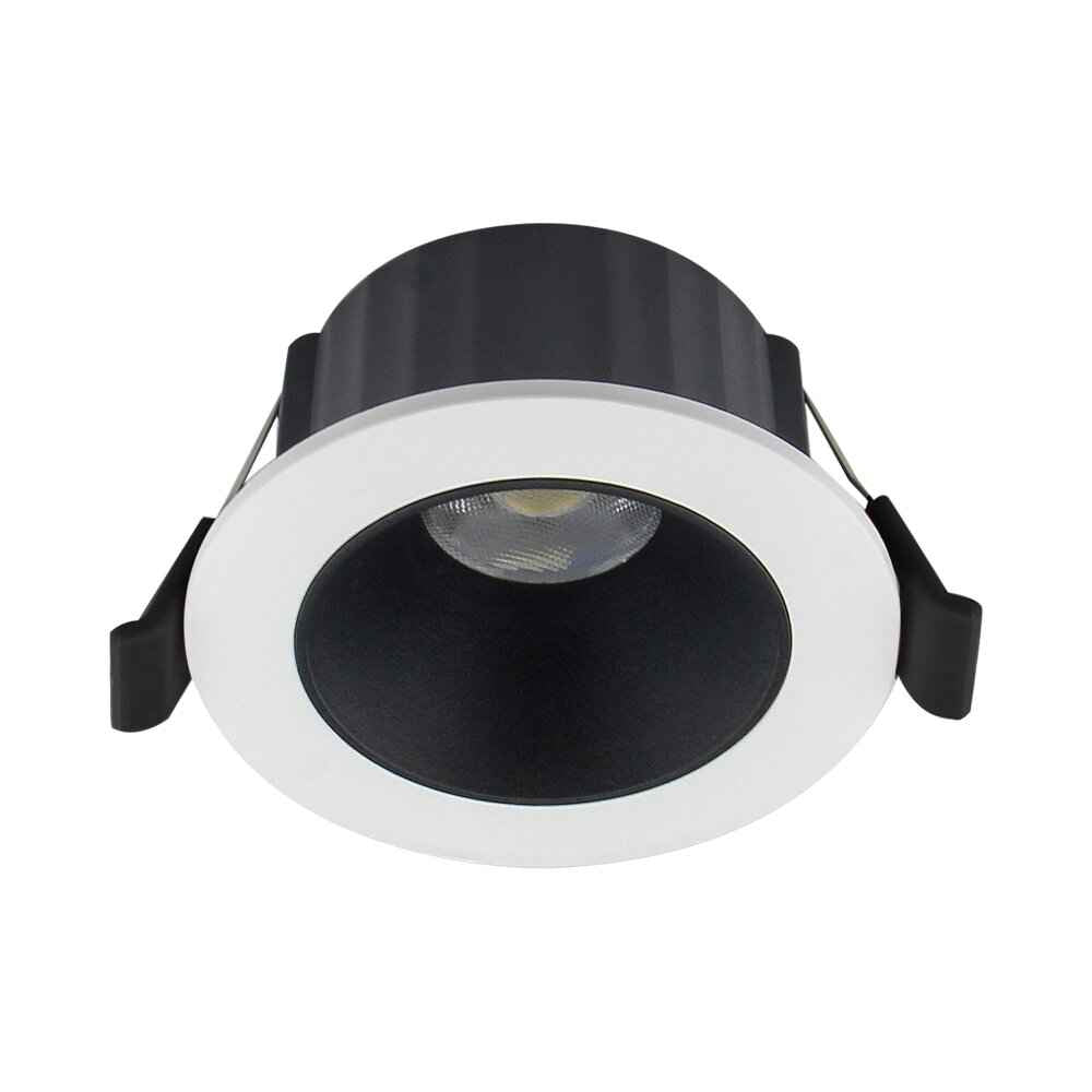 שקוע תקרה שחור LIME 7W 75mm IP44 3CCT – NISKO