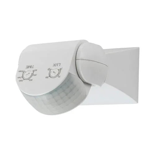 גלאי תנועה מתכוונן חיצוני לבן ST15 IP65 - אור שי סיטונאות חשמל בע״מ