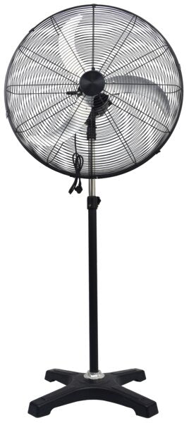 מאוורר עמוד תעשייתי שחור ''24 EVEREST STAND DC 115W