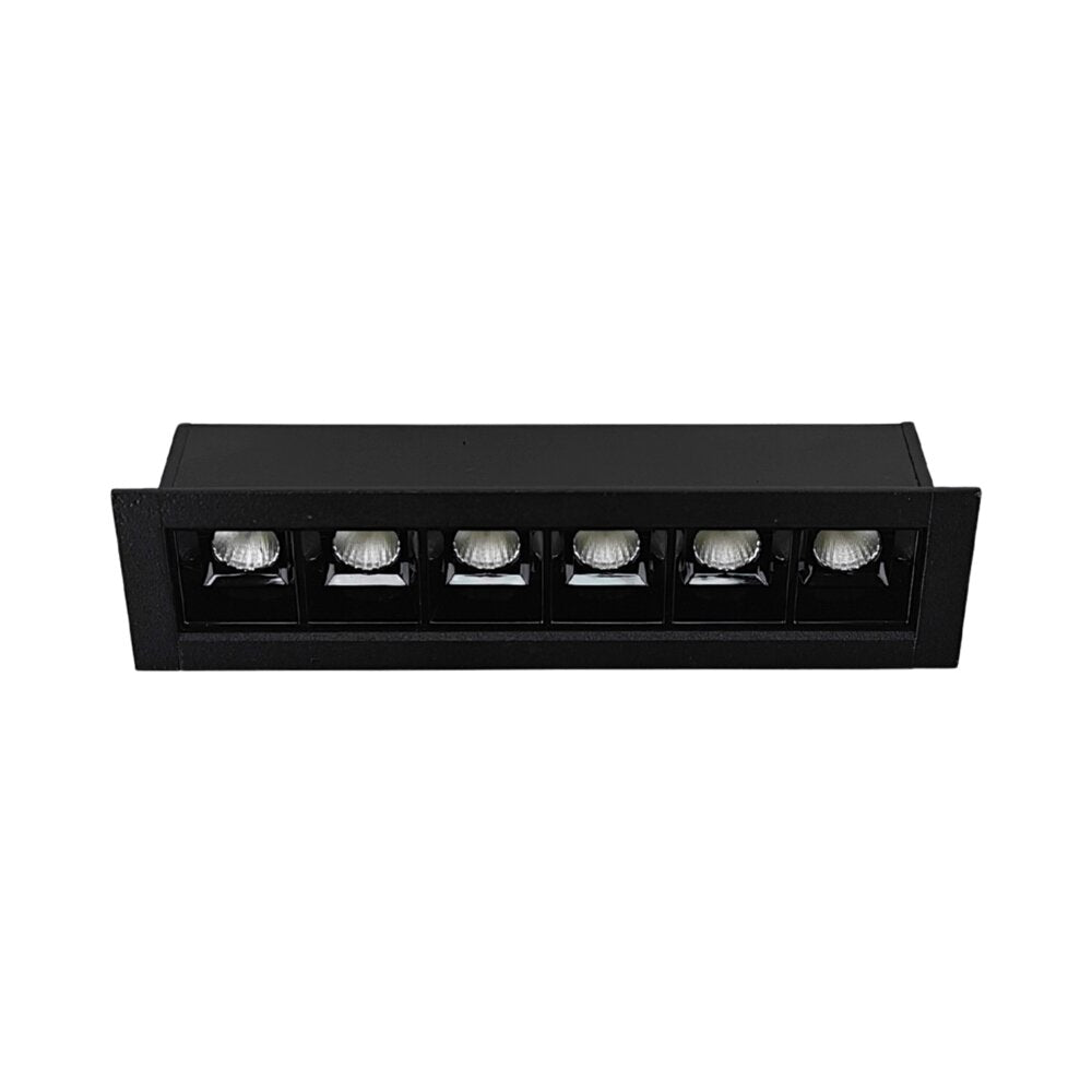 שקוע תקרה שחור GRADO 6 10W 36° אור חם