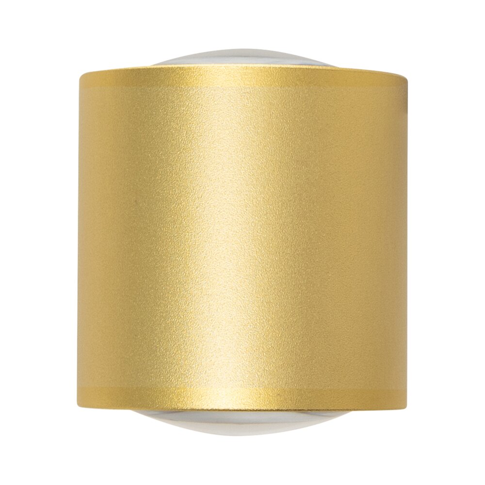 מנורת קיר מוזהבת BILUX UP&DOWN 2X2.5W IP54 אור חם