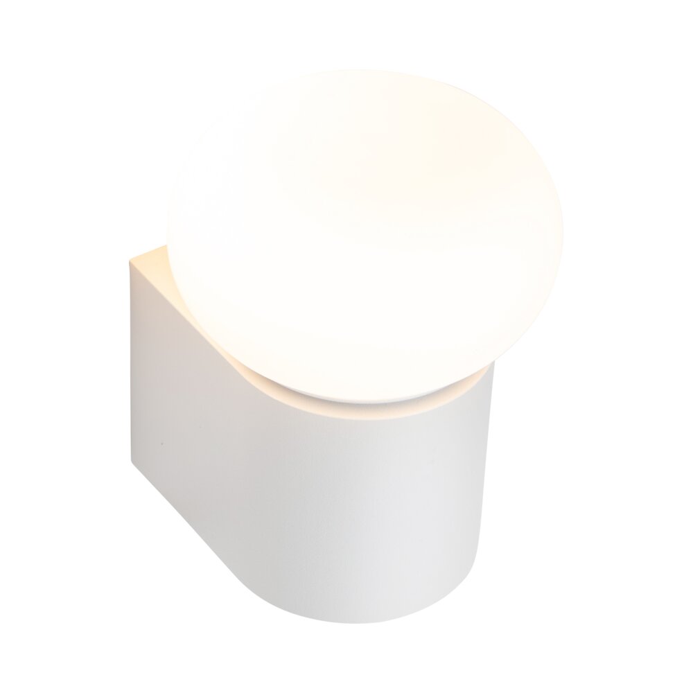 מנורת קיר גוף לבן HELIX 5W IP54 אור חם