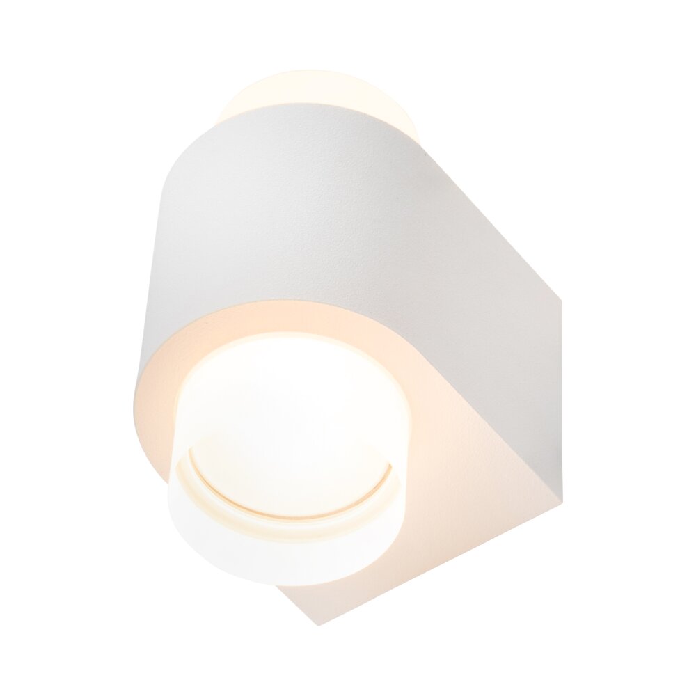 מנורת קיר לבנה DUALUX UP&DOWN 2X2.5W IP54 אור חם