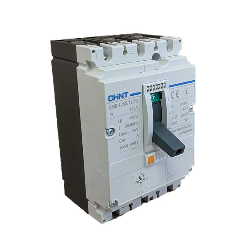 מפסק ח"א 3X125A כיול טרמי עד 125 Chint - אור שי סיטונאות חשמל בע״מ