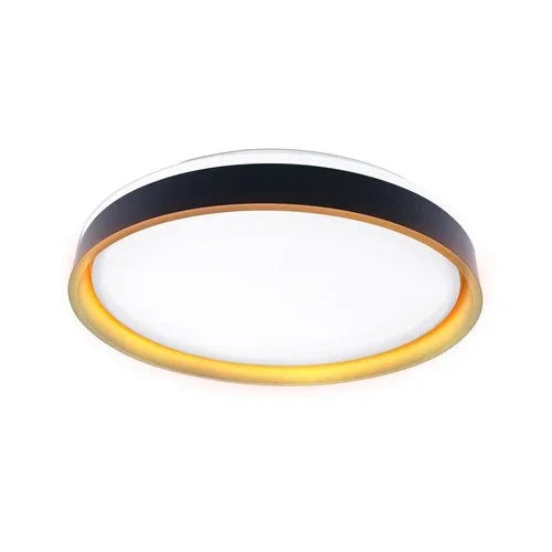 צמוד תקרה דקורטיבי שחור-מוזהב MAY 60W אור ניטרלי - אור שי סיטונאות חשמל בע״מ