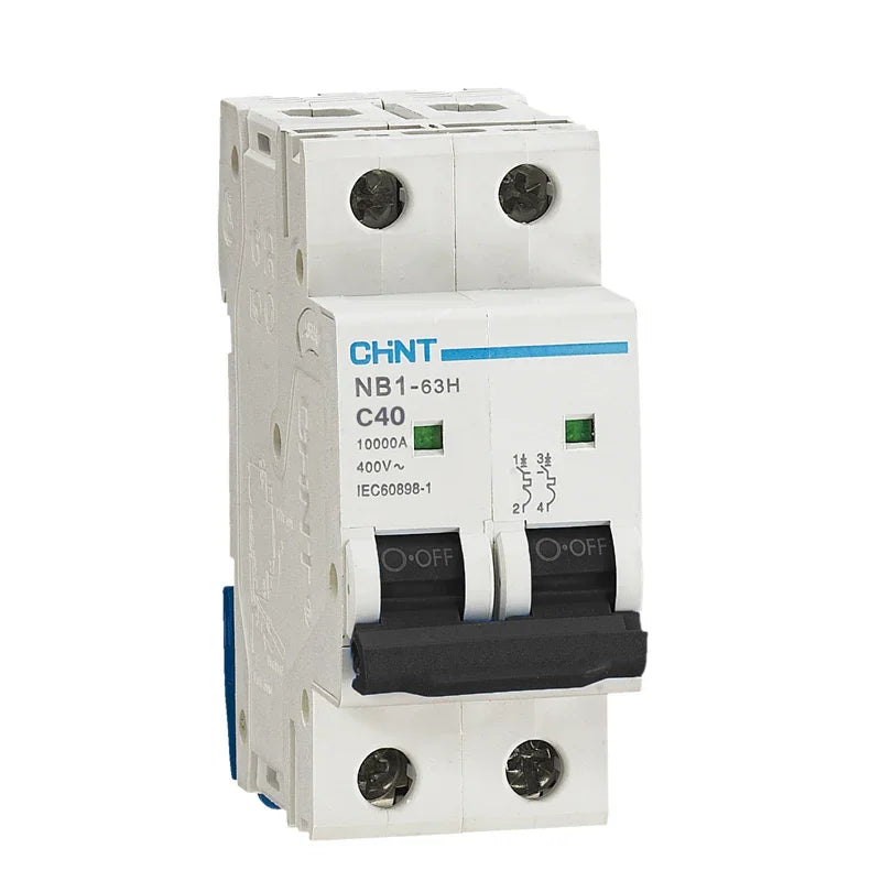 מנתק מעגל ח"א דו-פאזי 10KA C-40A Chint - אור שי סיטונאות חשמל בע״מ
