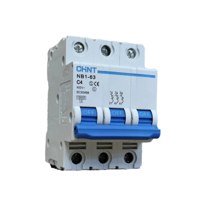 מנתק מעגל ח"א תלת-פאזי 10KA C-4A Chint - אור שי סיטונאות חשמל בע״מ