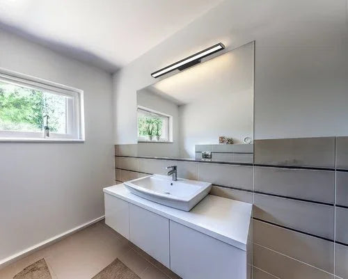 תאורת מראה STREAM 15W IP54 3CCT גוף שחור - אור שי סיטונאות חשמל בע״מ